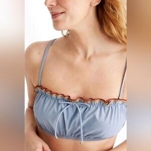 Madewell Ruffled Bikini Top